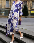 Ariadne - Elegant lilla maxikjole