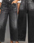 Rexelle - Jeans til kvinder med høj talje og vid pasform, denimkomfort & moderne stil