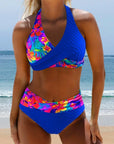 Elnora krydsbikini – raffinerede krydsdetaljer til et elegant strandlook