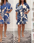 Amani - Casual jumpsuit til damer med print