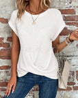 Anneloes - Casual T-shirt med korte ærmer