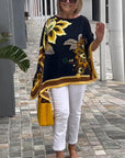 Rheala - Casual bluse med print