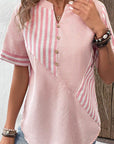 Liva - Stribet bluse