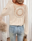 Belen - Elegant bluse i Ibiza-stil med V-udskæring
