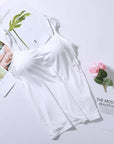 Monica - Tanktop med indbygget bh