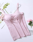 Monica - Tanktop med indbygget bh