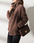 Lune - Fluffy teddyjakke til damer