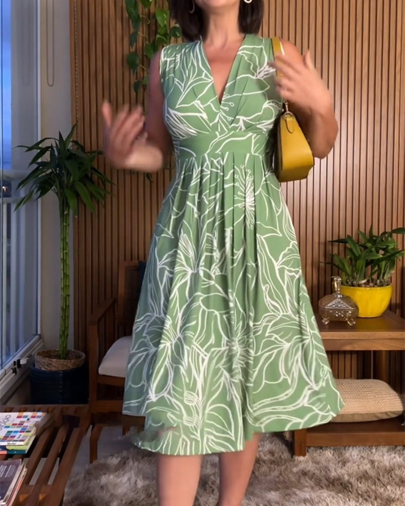Cerina - Ærmeløs kjole til en strålende sommer