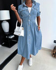 Alicia - Trendy denimkjole