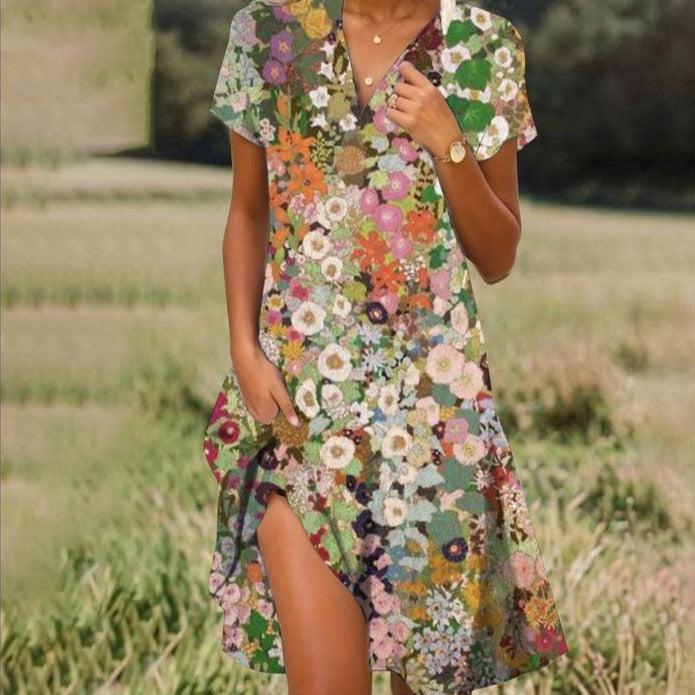 Daniela - Trendy og komfortabel sommerkjole