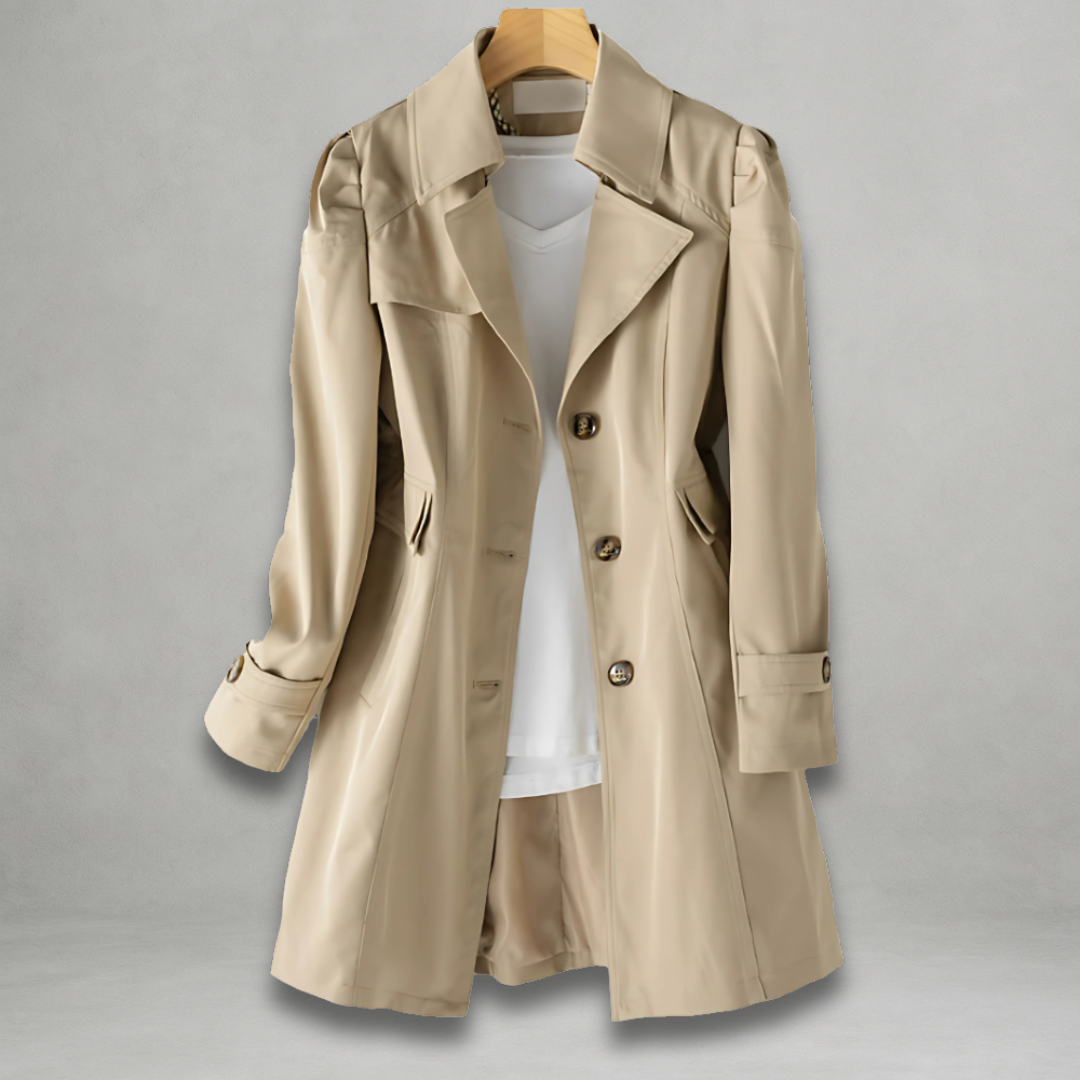 Rhea - Elegant trenchcoat til foråret