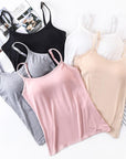 Monica - Tanktop med indbygget bh