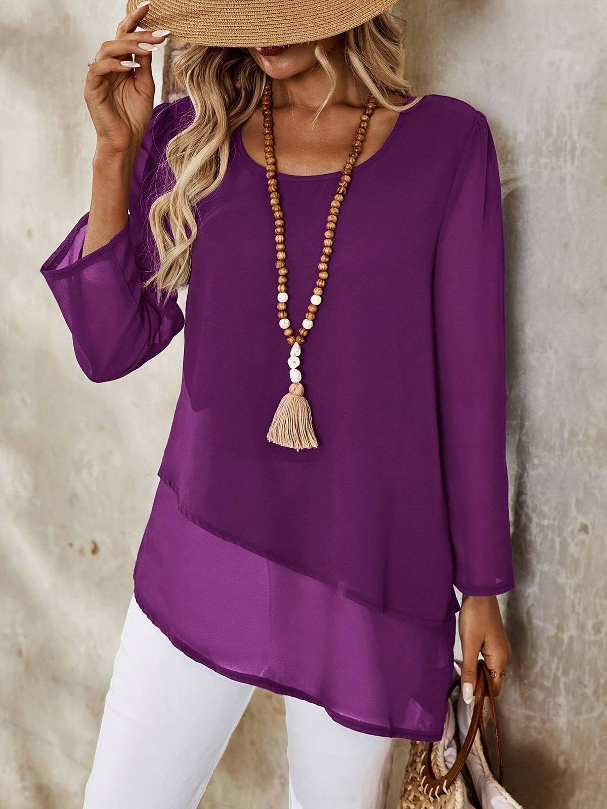 Corisande - Elegant bluse