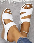Serilda - Elegant sandal med hæl og justerbar rem