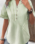 Liva - Stribet bluse
