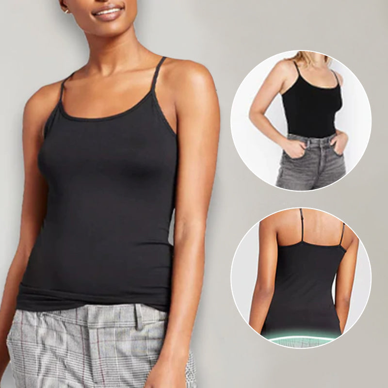 Monica - Tanktop med indbygget bh