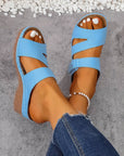 Serilda - Elegant sandal med hæl og justerbar rem