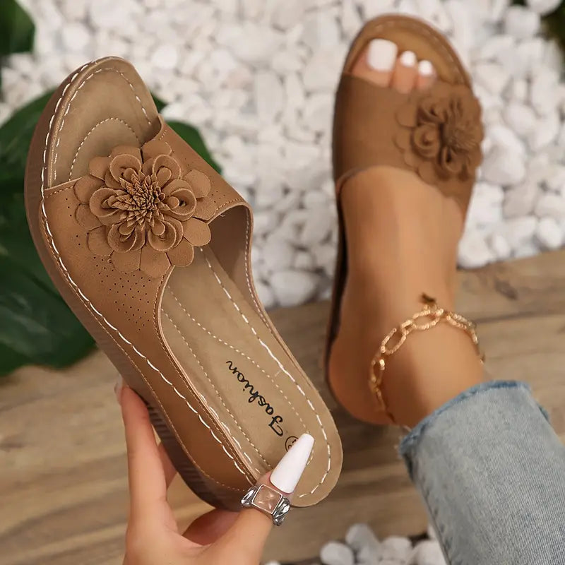 Nirelle - Sandaler med blomster til damer