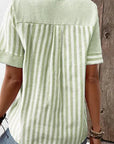 Liva - Stribet bluse
