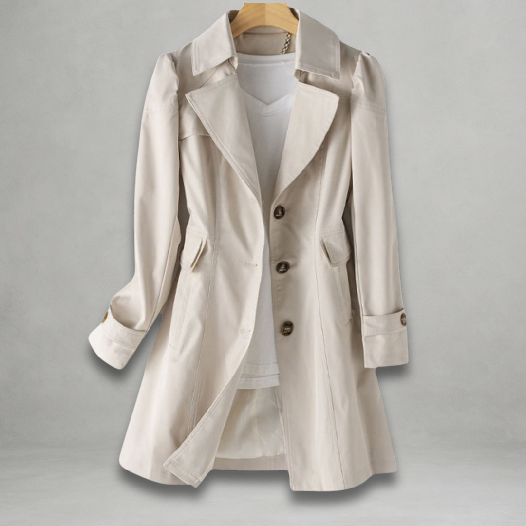 Rhea - Elegant trenchcoat til foråret