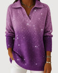 Eliravelle – Skinnende sweater i elegant og afslappet stil