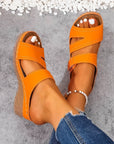 Serilda - Elegant sandal med hæl og justerbar rem