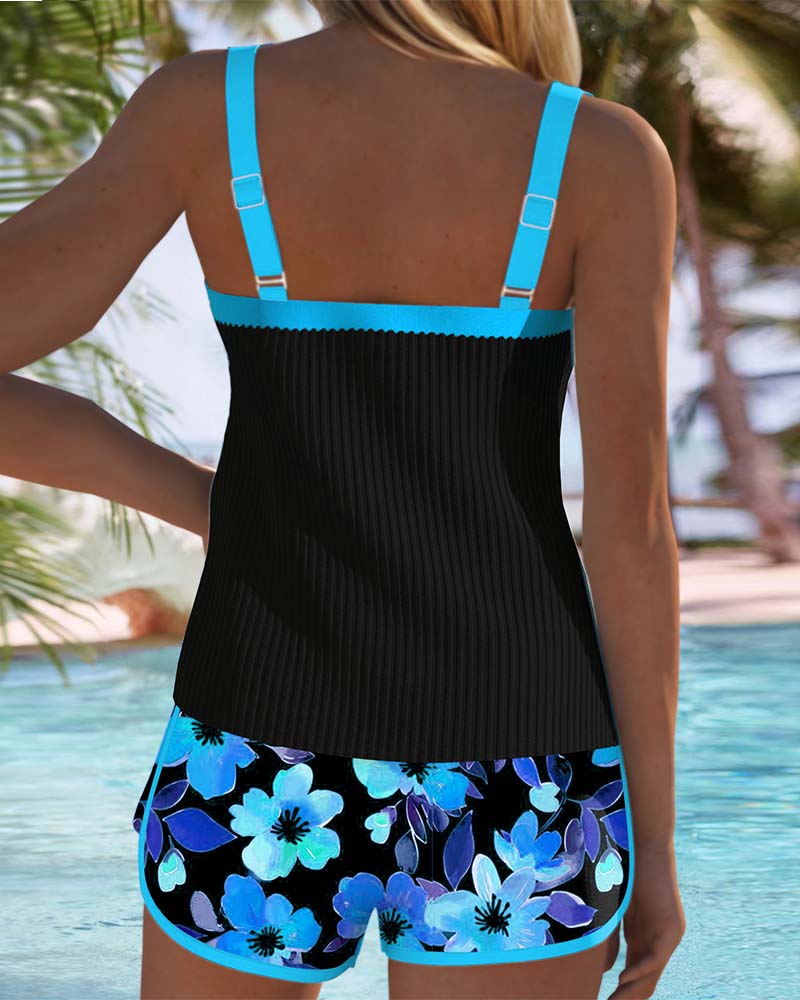 Laluna® | Stilfuldt todelt tankinisæt – Elegant badelook