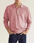 Luca - Poloshirt med lange ærmer