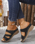 Serilda - Elegant sandal med hæl og justerbar rem