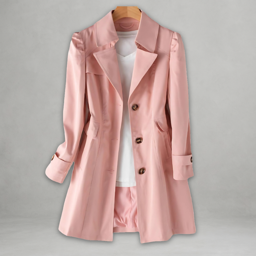 Rhea - Elegant trenchcoat til foråret