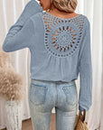 Belen - Elegant bluse i Ibiza-stil med V-udskæring