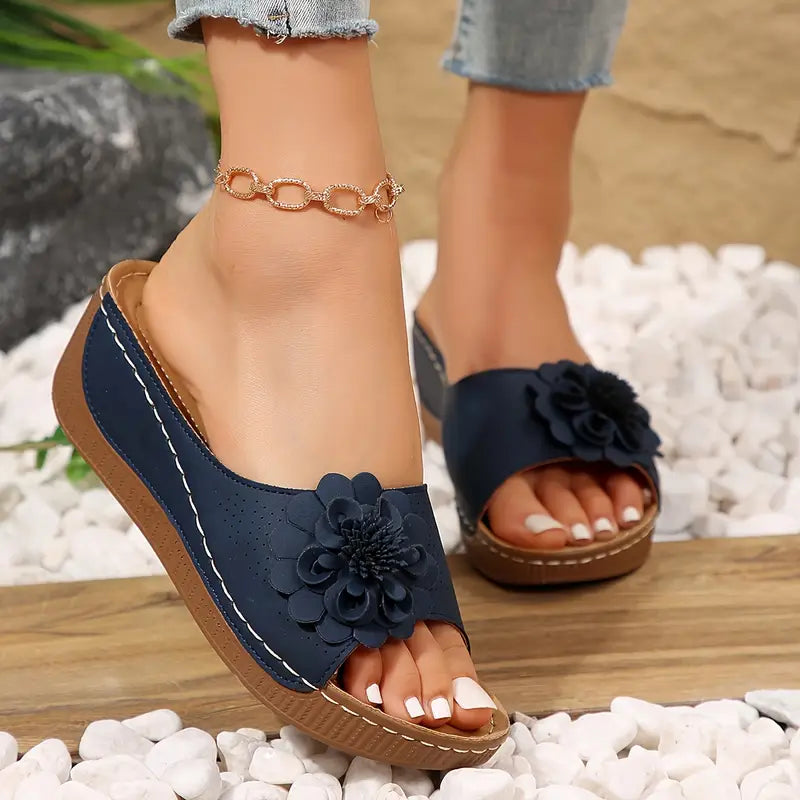 Nirelle - Sandaler med blomster til damer