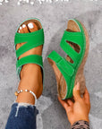 Serilda - Elegant sandal med hæl og justerbar rem