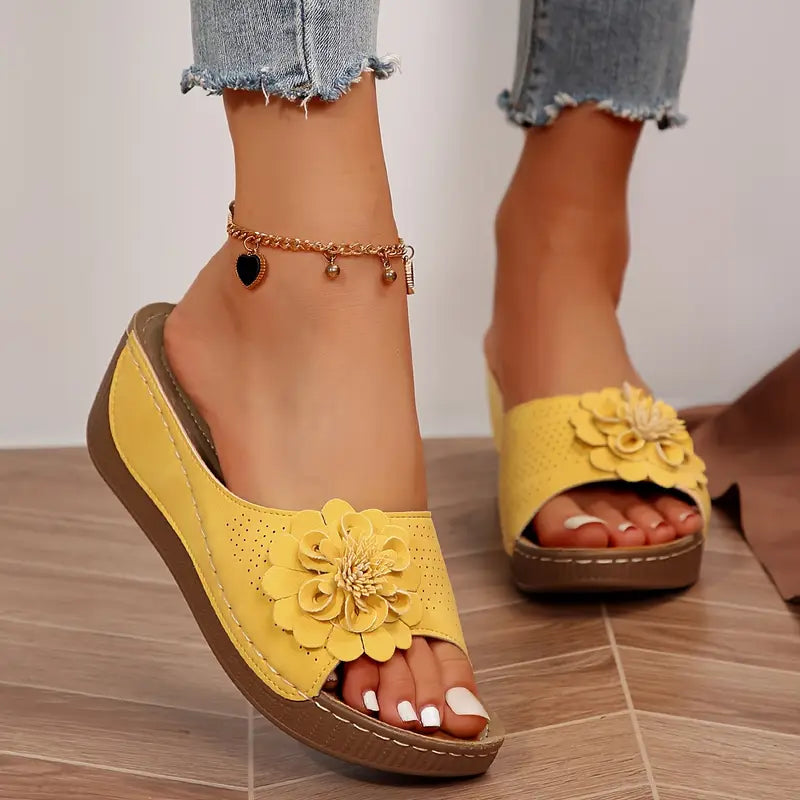 Nirelle - Sandaler med blomster til damer