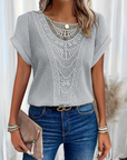 Aina - Elegant bluse i Ibiza-stil