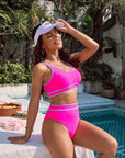 Ashley | figurformende sportsbikinisæt – perfekt pasform og shaping til aktive timer