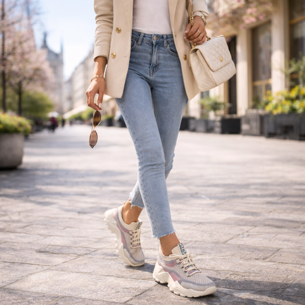 Dovelia - Lette åndbare sneakers til kvinder
