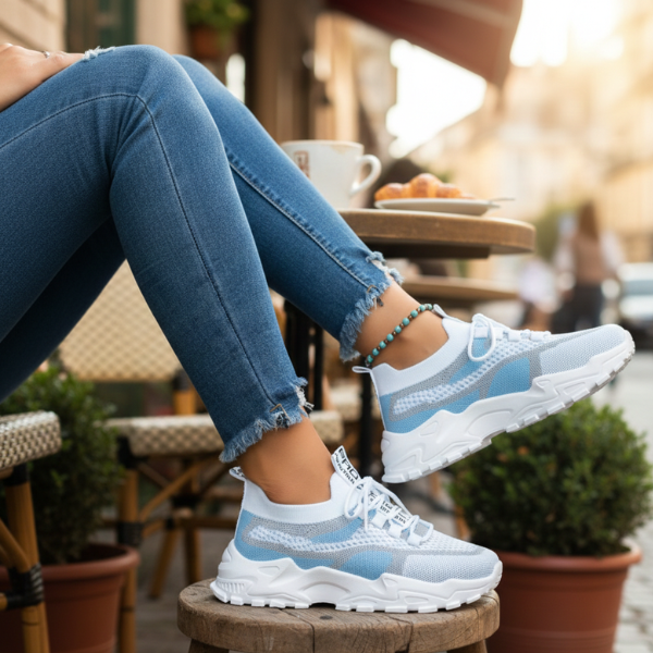 Dovelia - Lette åndbare sneakers til kvinder
