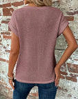 Anneloes - Casual T-shirt med korte ærmer