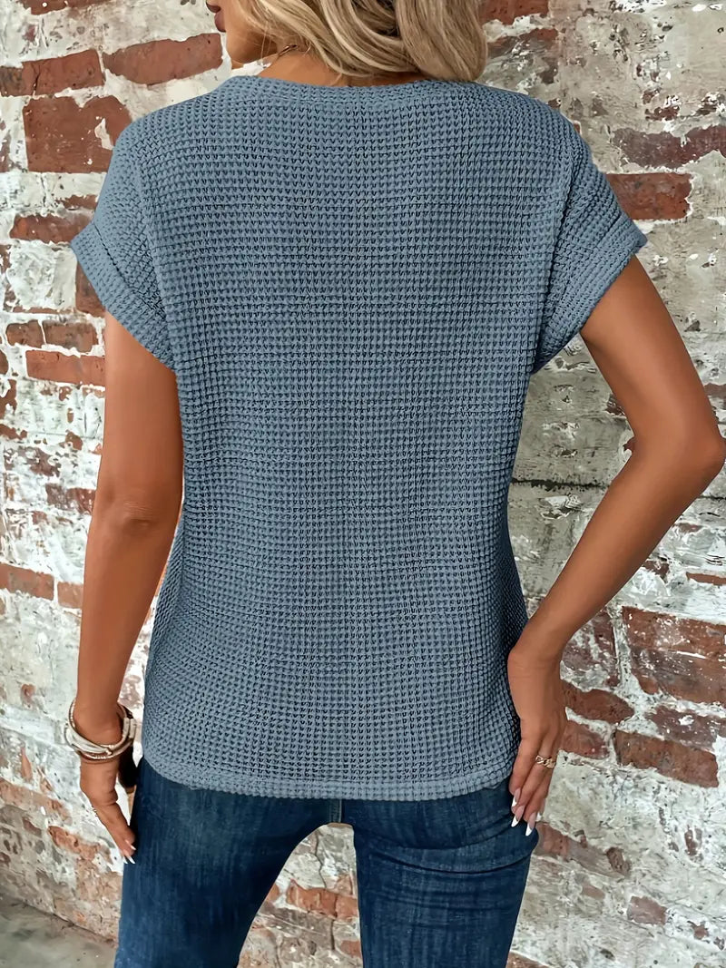 Anneloes - Casual T-shirt med korte ærmer