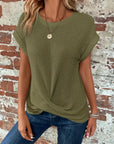 Anneloes - Casual T-shirt med korte ærmer