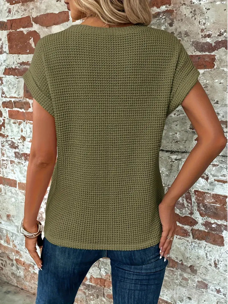 Anneloes - Casual T-shirt med korte ærmer