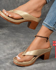 Fynavelle - Sandaler til kvinder med komfortabel hæl og elegant ergonomisk sål