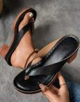 Fynavelle - Sandaler til kvinder med komfortabel hæl og elegant ergonomisk sål