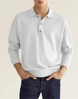 Luca - Poloshirt med lange ærmer