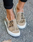 Yana - Trendy slip-on sneakers med smukt print