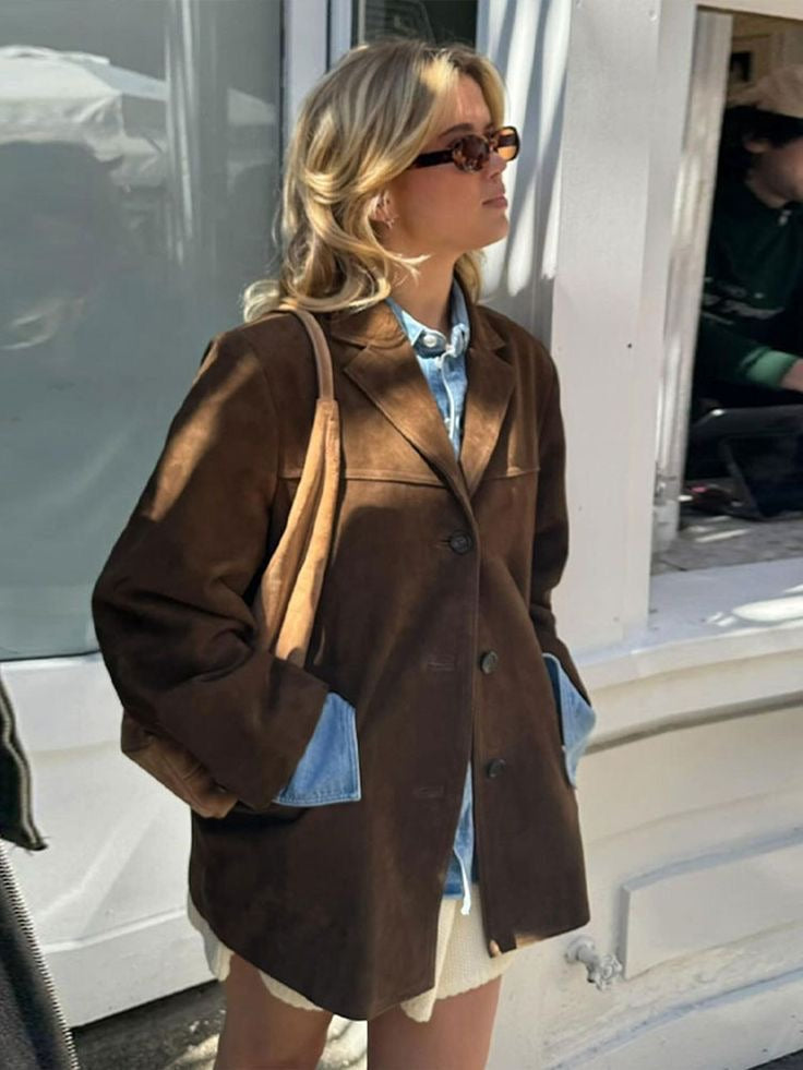 Dana Suède Jacket - Efterårets største trend lige nu!