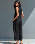 Soraya - Rummelig ærmeløs jumpsuit til kvinder