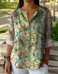 Lotte - Elegant farverig bluse til kvinder