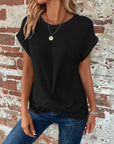 Anneloes - Casual T-shirt med korte ærmer